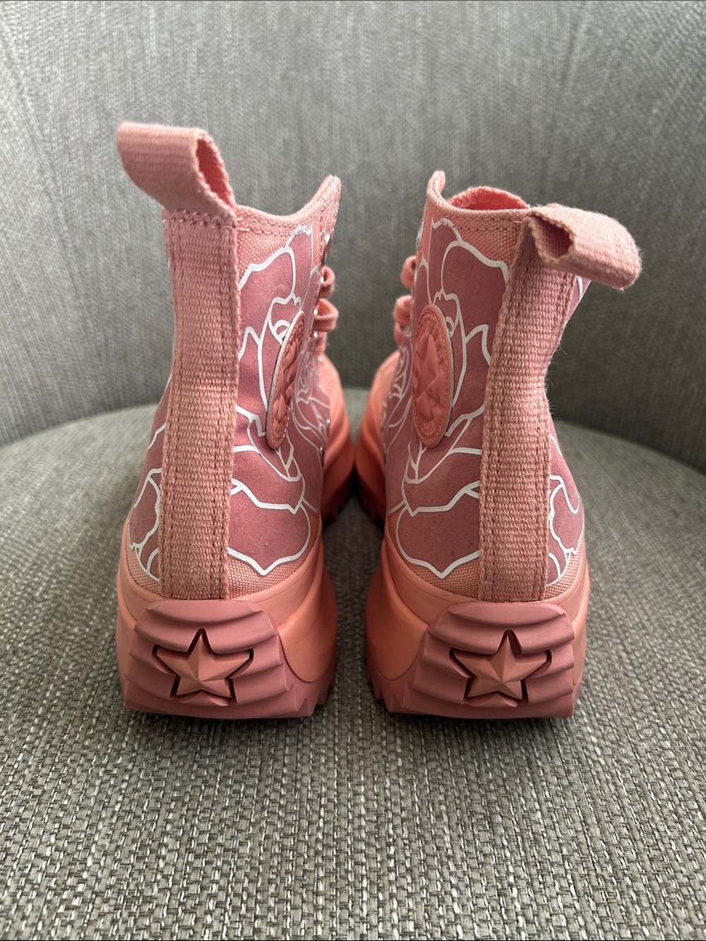 Converse x Natasha Cloud Run Star Hike Inspired 'Floral - Pink Quartz' - Picture 4 of 7